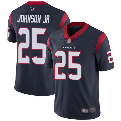 Houston Texans Limited Navy Blue Men Duke Johnson Jr Home Jersey NFL Football 25 Vapor Untouchable